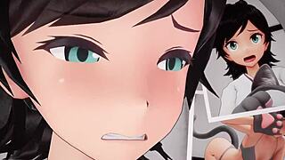 Matsukaze From Kantai Collection Anime Engages In Intense Hentai Fucking Scenes