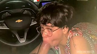 Uber Novinha Pays Ride with Intense Blowjob After Party!