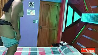 Wow, Esther shows huge ass in doggy at casting! What a view from every angle, damn!