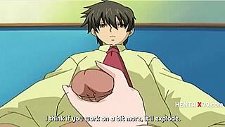 This career counselling session with the teacher went way too far in hentai style