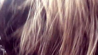 Lesbian friend bends over for black dick and craves more outdoors