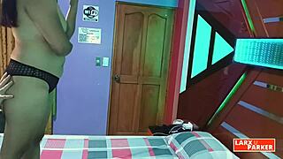 Wow, Esther shows huge ass in doggy at casting! What a view from every angle, damn!