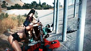 i joined wild foursome cosplay with deadpool and heroines