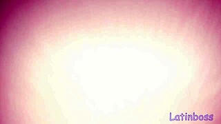 sexy latina rides big ass in reverse cowgirl action