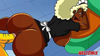 The Simpsons adult cartoons with big butts and anal sex