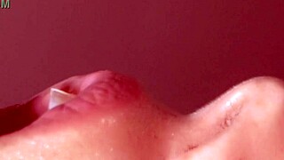 Japanese Wife Cheats with Monster Cock in Close-Up Blowjob