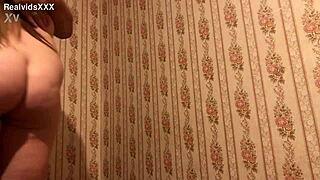 Feeling intense emotions during make-up sex against the wall with my wife.