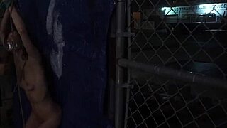 anya the anal slut gets rough gang banged in public outdoor madness