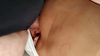 Fuck Doll Takes Double Penetration in Wild Anal and Handjob Action with Shaved Hunk