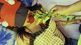 Hot Indian Girl Explores College Life