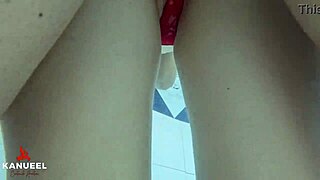 Big ass homemade sex video with rough sex and cunnilingus