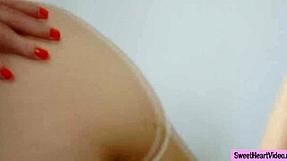 College girls and mature woman in a threesome with oral sex