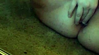 just chilling with anal plug insertion and g-spot vibrator play