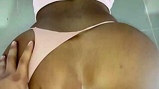 Colombian Teen Gets Anal Creampie in Bathroom, Ass Dilated and Full of Cum