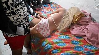 i slammed hard into that cute blonde’s tight ass with a sex toy