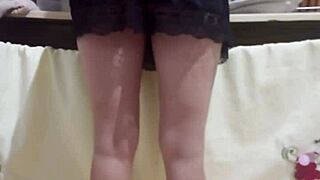 I Hired a Sexy Maid with Tight Shorts That Drive Me Wild Every Time