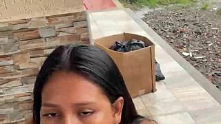 i sucked a monster cock on the street and got caught by my neighbor