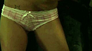 Submissive Bouncy Naturals Take Strap-On in Femdom Session