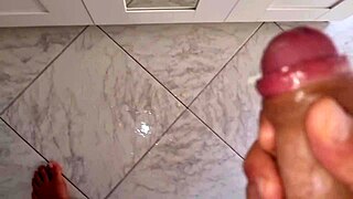 He opens her legs for a long handjob and cumshot on his best friend's wife