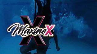 Maxine and Scott Rhodes in hot interracial action