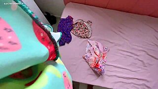 Damn, I hired a maid and she teased me in tight shorts!