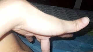 Bisexual Latina Feels Urges Before Going To Work