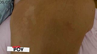 Big tits homemade brunette gets double cock satisfaction