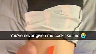 Cheating girlfriend gets creamy revenge in hot snap action