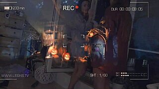 Hot Girls Halloween Party Featuring Different Thongs and Panties