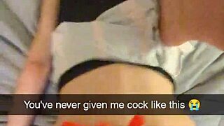 Cheating girlfriend gets creamy revenge in hot snap action