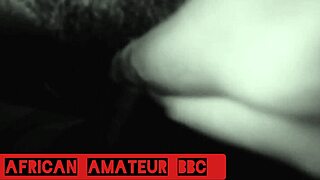 Ebony couple goes hard with big cock action! 🔥