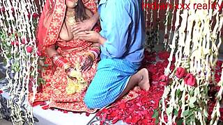 Indian Step Mom Desi Suhagrat XXX Marriage Quickie Creampie