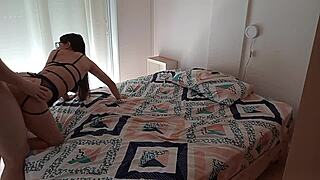 Fucking stepdaughter like a prostitute while her mother away