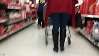 Candid Mom Caught Shopping on Camera