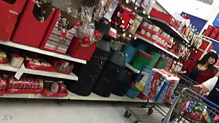 Candid Mom Caught Shopping on Camera