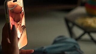 Roommate's Virtual Sex Turns into Seductive Lesbian Fucking