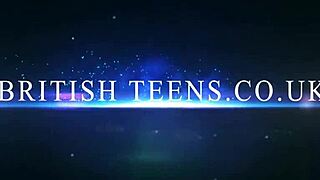 two british teen 18+s suck a room of guys in blowbang bukkake 😈