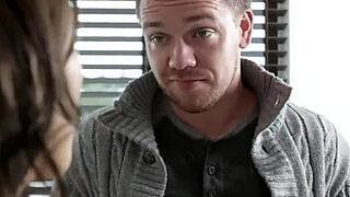 Watch Jade Ambers fuck her nerdy stepbrother after a makeover!