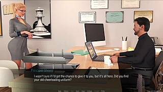 Jessica Oneil's hardcore news in Visual Novel format on PC