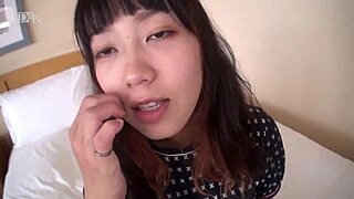 Kanae Miyata, one week from delivery, gets an unbelievable creampie inside