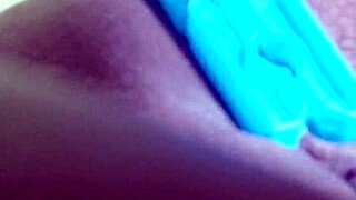 She masturbates with a preacher and cums in this casual scene