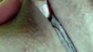 She masturbates with a preacher and cums in this casual scene