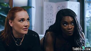 Obedient MILF Wife Siri Dahl and Her Ebony Friend Assisting Husband