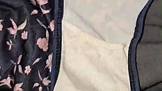 I found my stepdaughter's panties and bras in the garbage can.