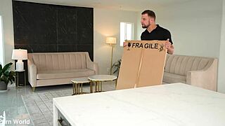 slutty housewife jesse pony in airtight threesome 😈