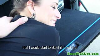 Picked Up Babe Paid for Hard Anal Outdoor Bang