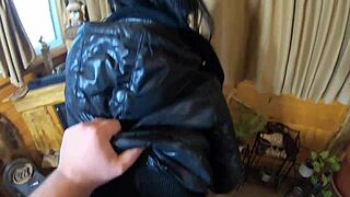 European housewife gets messy with cum and deepthroat