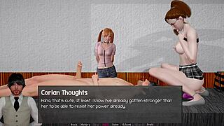 Hey, wanna join this headmaster's fantasy orgy with shaved pussy play in part 3?