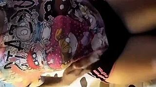 chubby stepmom bouncing on my bbc casero real