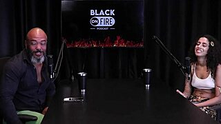 Craving fat chicks, Bibi Hourani teases with a vibrator gift from mom on Sheer Red